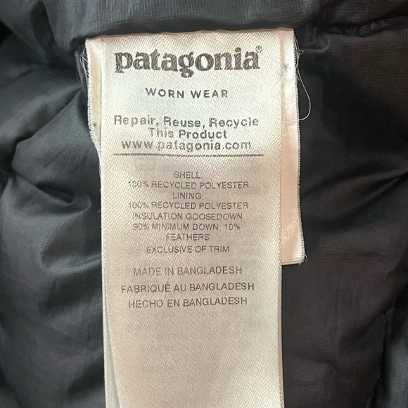 Patagonia goose down puffer coat - Picture 5 of 5